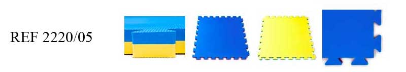 Tatame_EVA_azul_amarelo